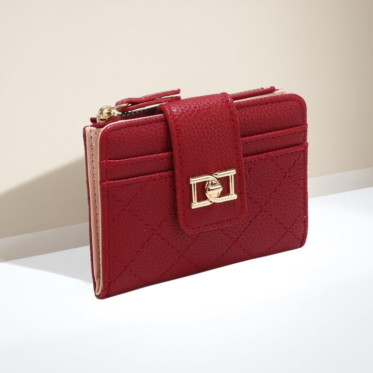 Carteira Feminina Pequena Porta-Cartões De Visita