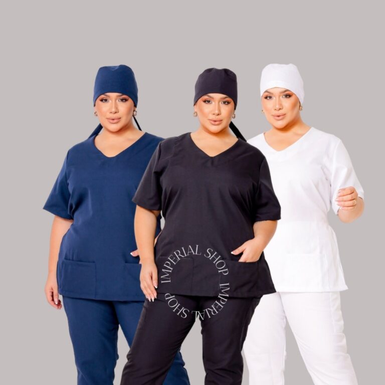 Kit 3 Uniforme Hopsitalar Médico Dentista Enferem