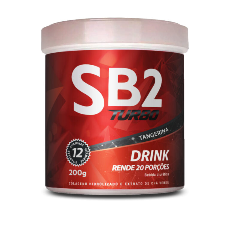 SB2 Turbo Drink Tangerina – 200g – Col