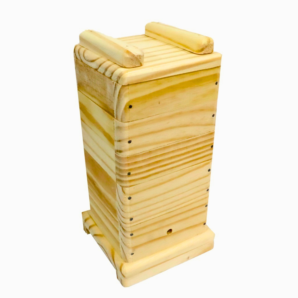 Caixa Para Abelhas Sem Ferrao INPA 12x12cm – 3 Melgueiras