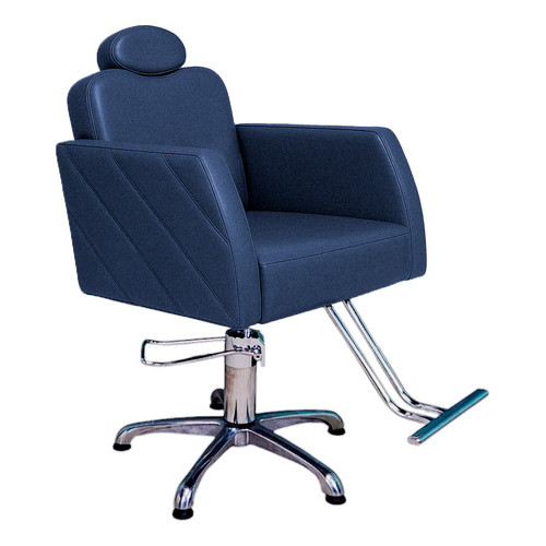 Poltrona Nexus Fixa Salão De Beleza Azul Factor