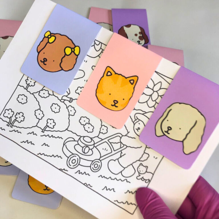 Kit 5 Marcadores Magnéticos  Coleção Bichinhos 
