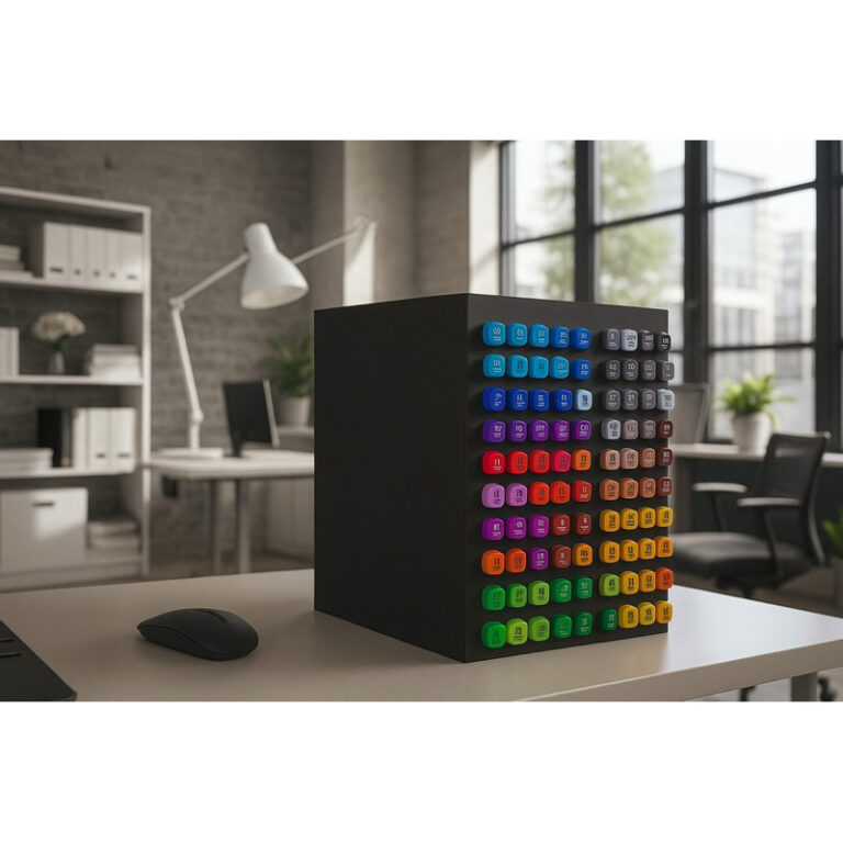 Suporte Nicho Organizador de Canetas Touch Cor Pre