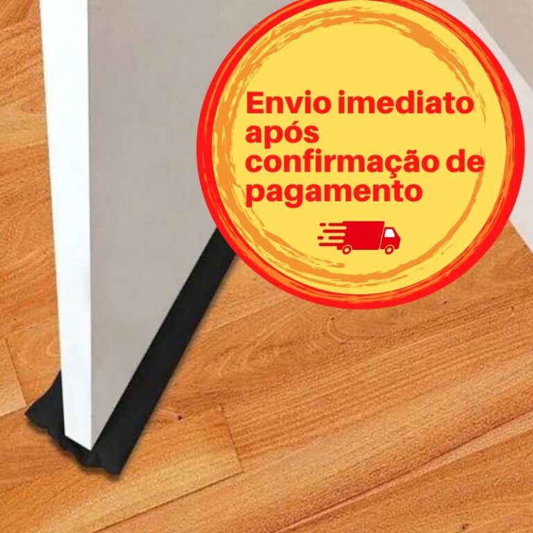 Protetor de Porta – Veda poeira, insetos, pe