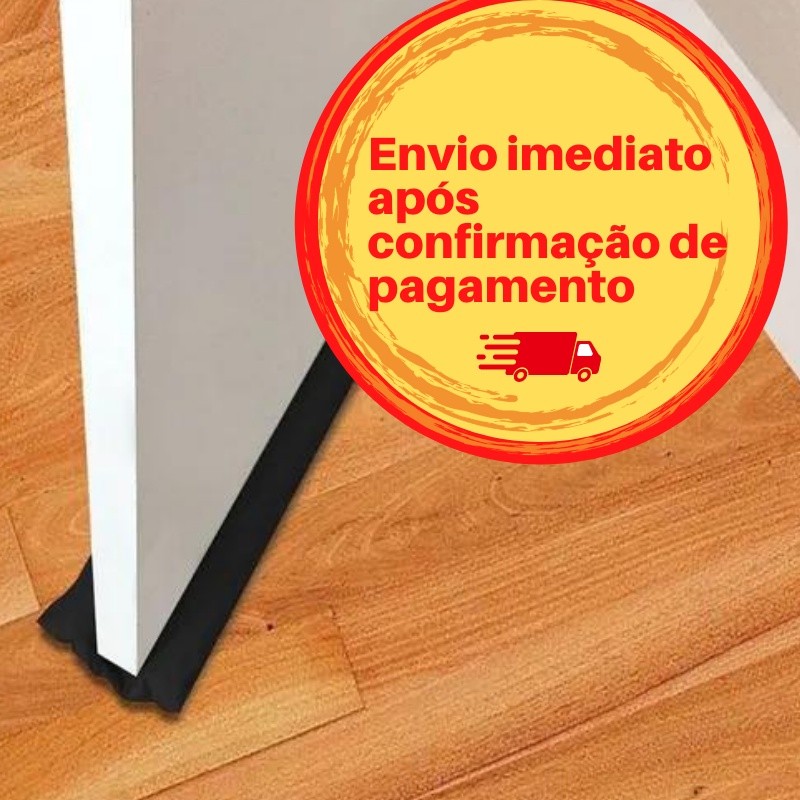 Protetor de Porta – Veda poeira, insetos, peçonhentos – veda saída do ar condicionado.