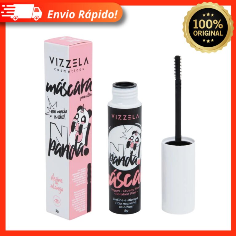 Máscara Rímel Para Cílios No Panda Vizzela Vega
