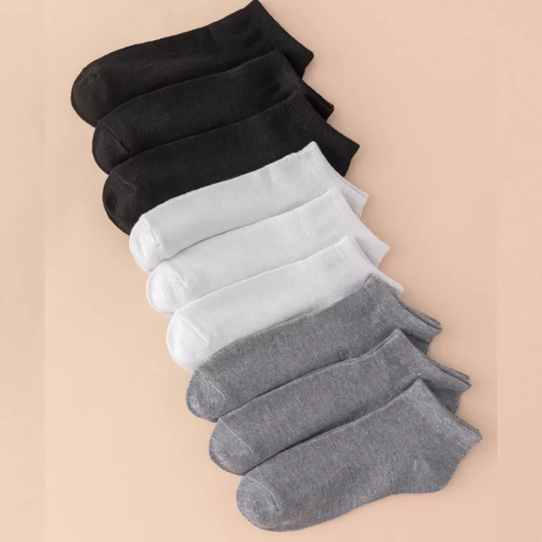 Kit 6 pares de meia Masculina Adulto soquete cano 