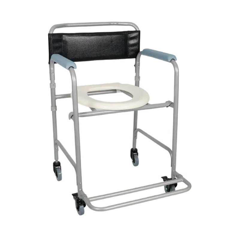 Cadeira de Banho Dobrável P/ Idoso Higiene Até 1
