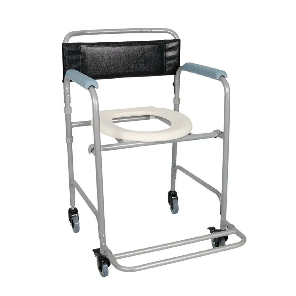 Cadeira de Banho Dobrável P/ Idoso Higiene Até 100kg D30 Dellamed