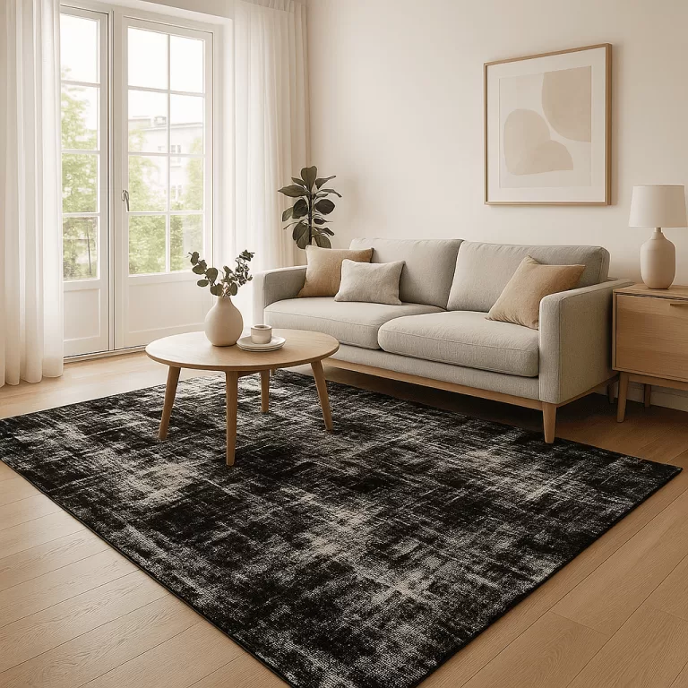 Tapete Jacquard 3,00 m x 2,00 m Antiderrapante Geo
