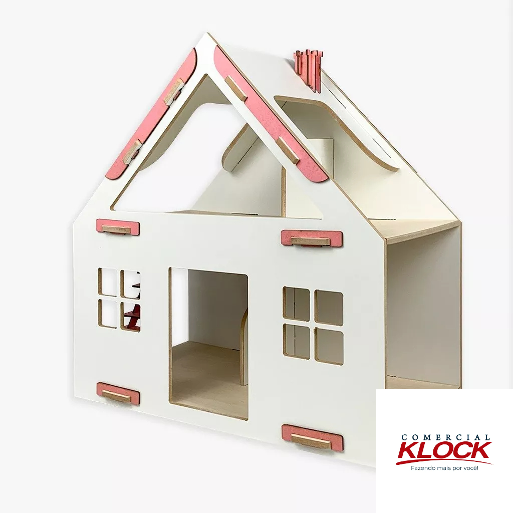 Casinha de Bonecas com Mini Móveis Alf