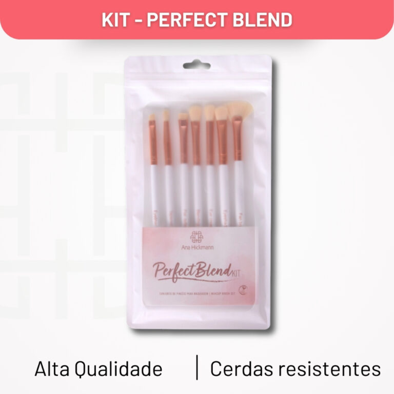 Kit de Pinceis Para Olhos Esfumados Ana Hickmann