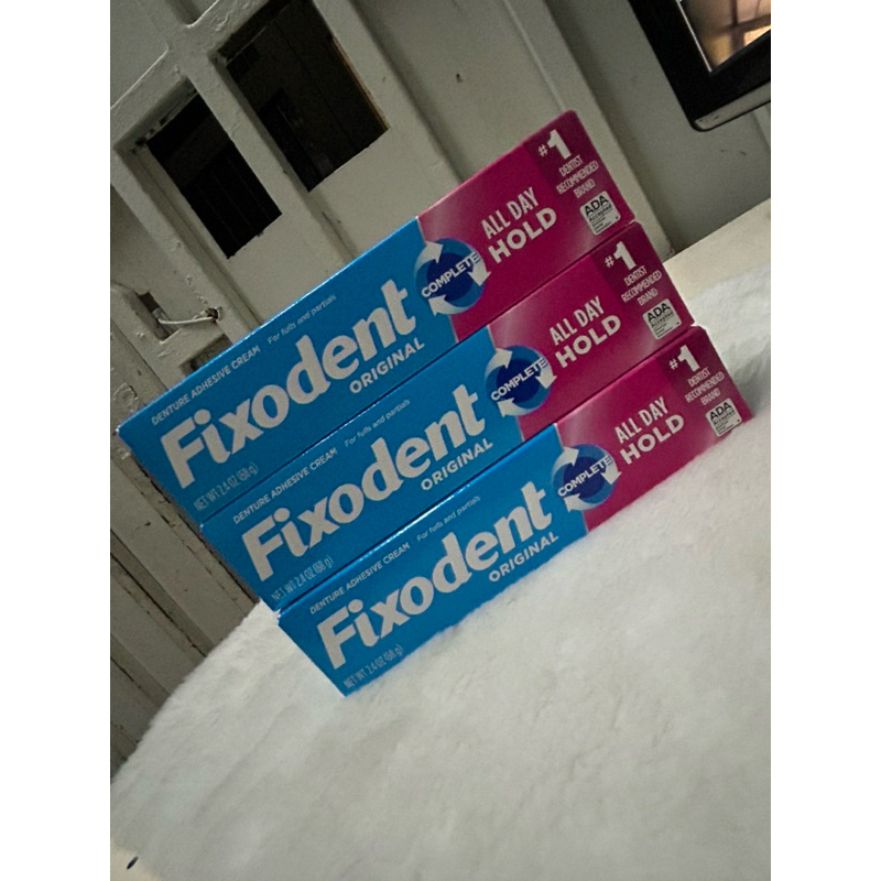 FIXODENT ORIGINAL 68g kit 03 peças