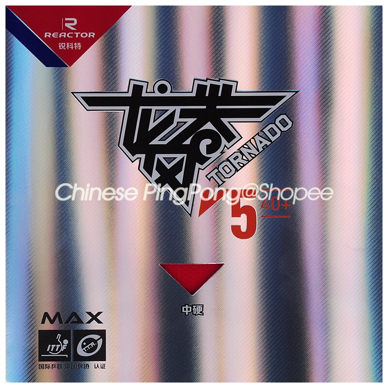 Reator TORNADO V5 Borracha De Mesa De Tênis (Aderente , Laço Para As Mãos) Original V5 Ping Pong Spo