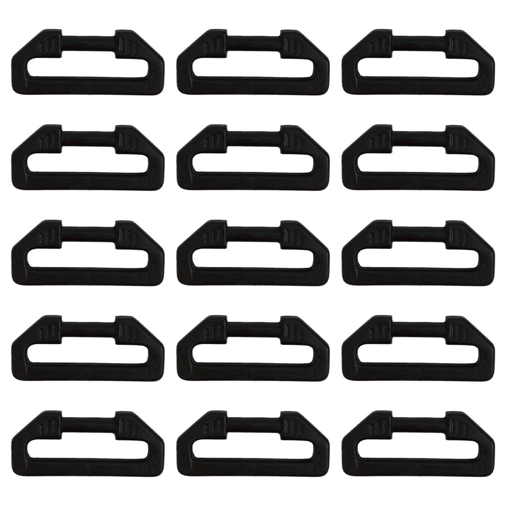 Regulador Passador de Alças 35mm Largura Ajusta Bolsas e Mochilas 100 Peças