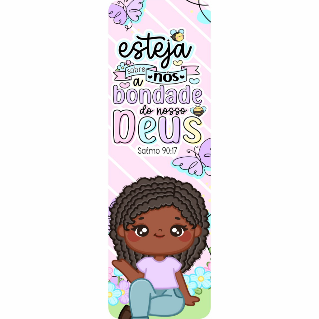 Marcador de Página Esteja Sobre Nós a Bondade do Nosso Deus