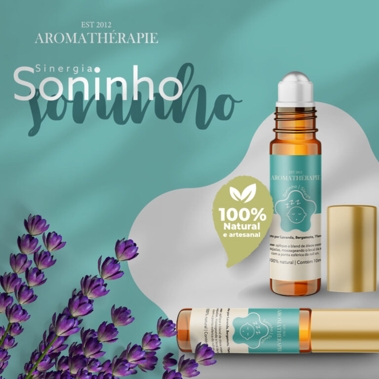 Aromaterapia Soninho Bebê Natural Blend Óleos Es