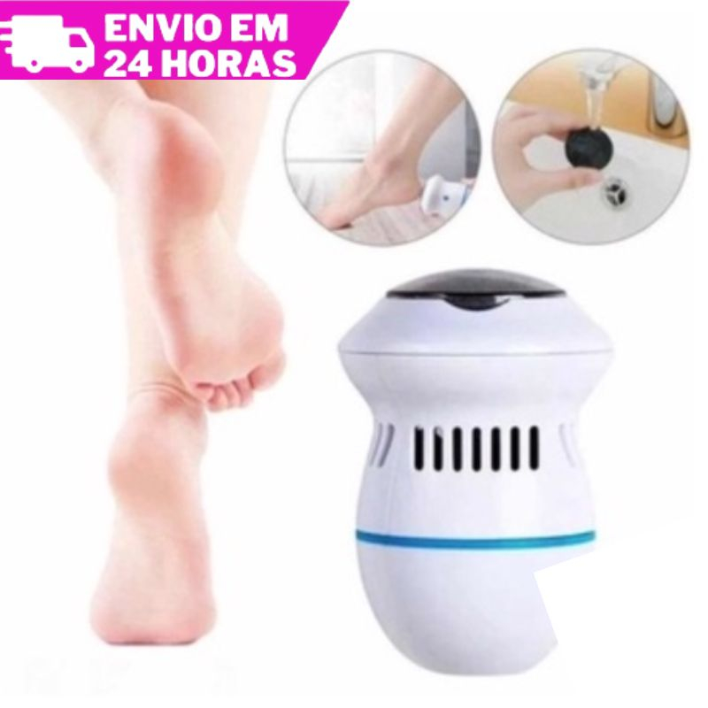 Removedor Esfoliador Elétrico Para Pés Lixa Elimina Calos