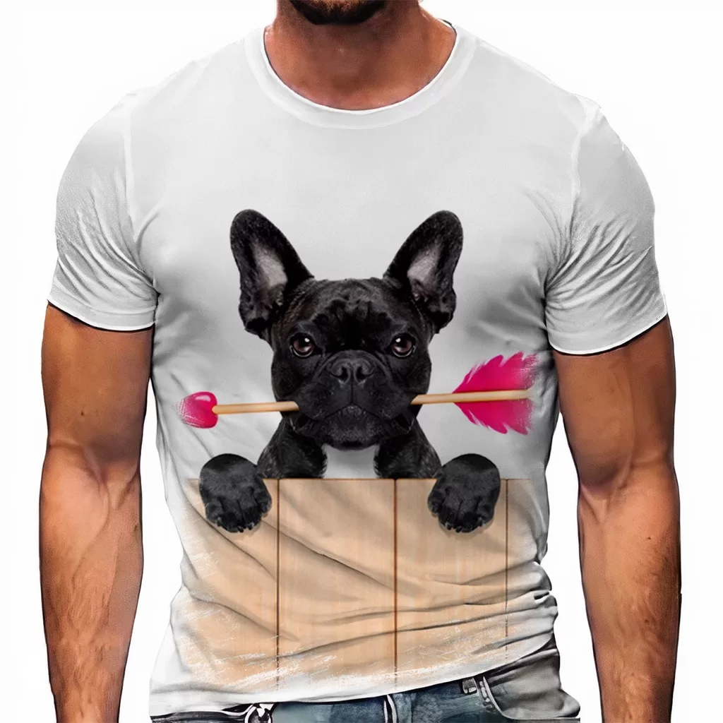Camiseta Cachorro Buldogue Francês 3 A