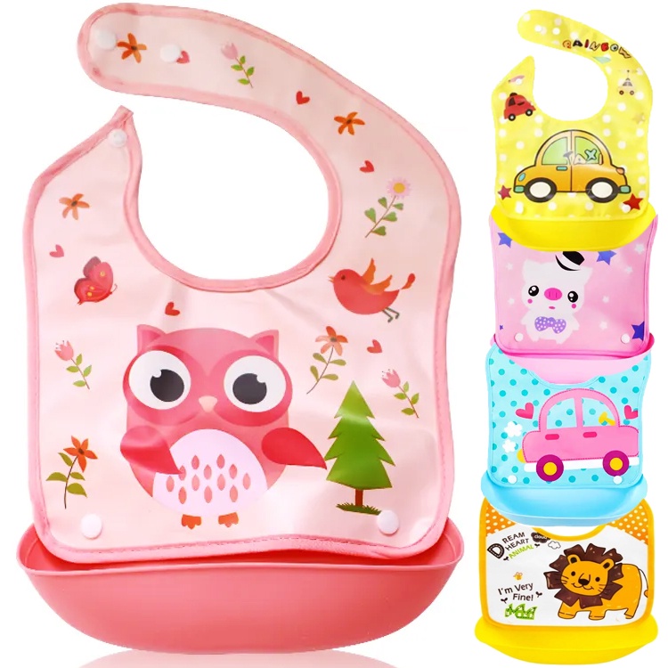 BABADOR DE BEBÊ IMPERMEÁVEL C/ COLETOR INFANTIL 