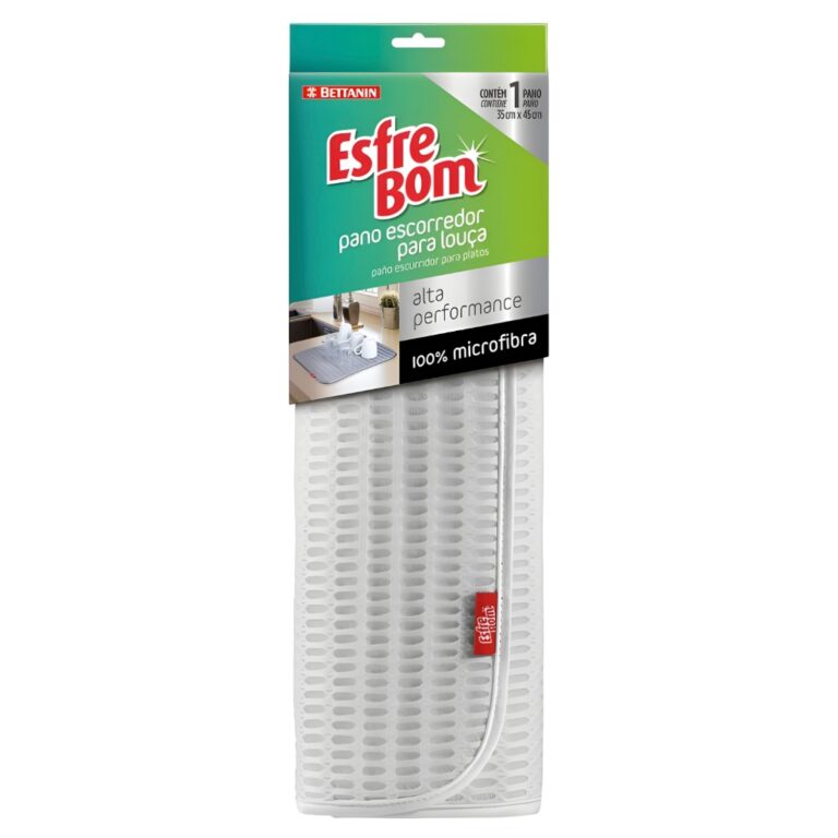 Pano Absorvente de Microfibra Escorredor de Pratos