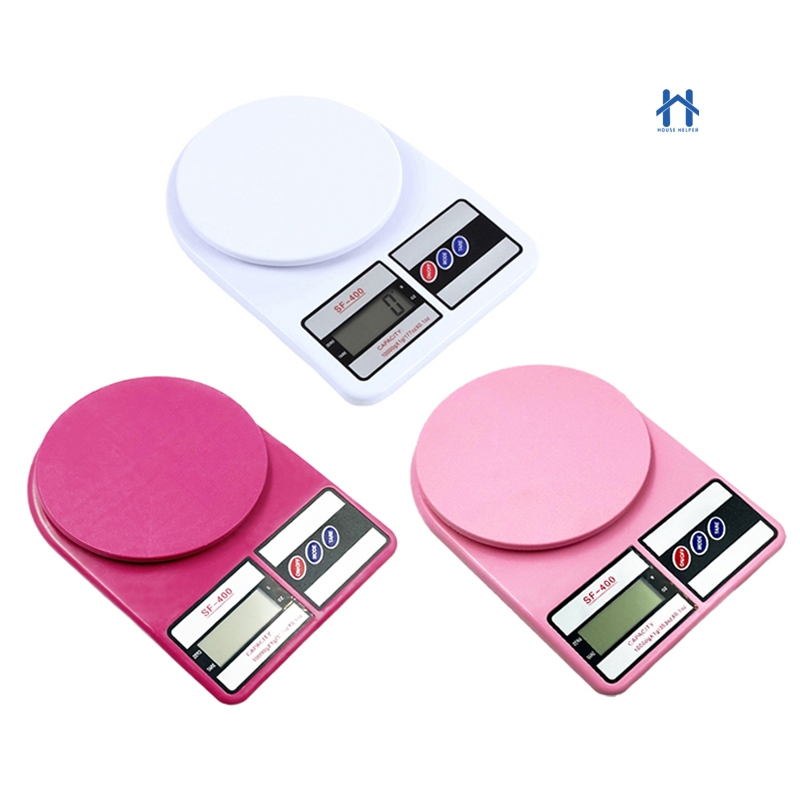 Balança de Cozinha Digital Com Pilhas Alta Precisão 10Kg para Dieta Fitness  HH UTILIDADES DE CASA