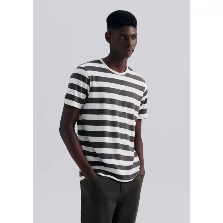 Camiseta Masculina Manga Curta Fio Tinto Bossa