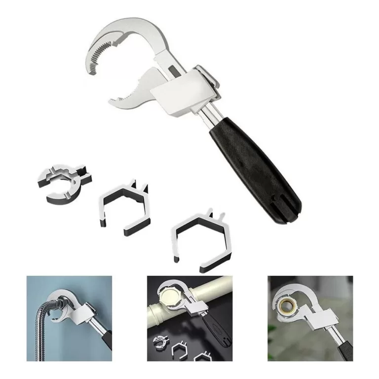 Kit Chave De Grifo Pia Inglesa Ajustável Universa