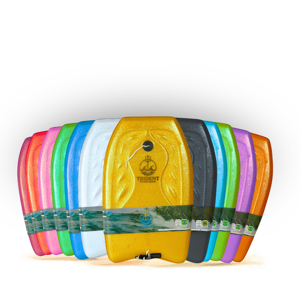 Prancha Surf BodyBoard Baby Com Leash Praia Piscina