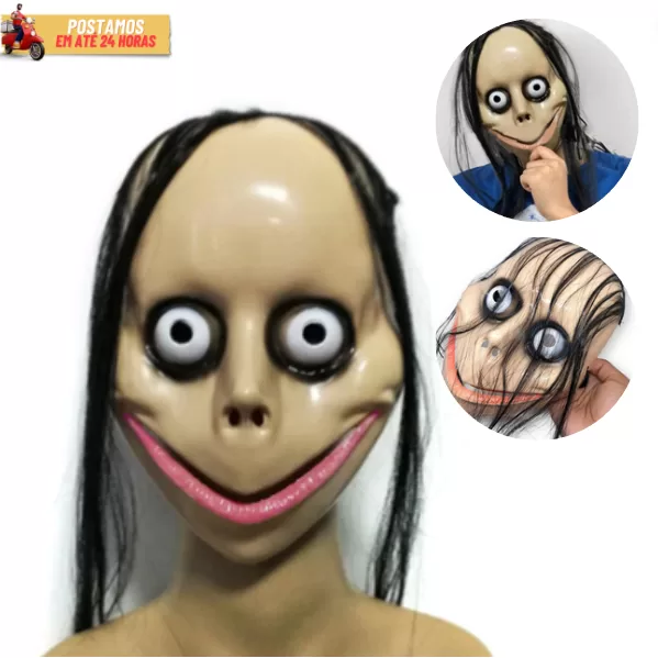 Mascara Momo Terror Halloween Cosplay Fantasia