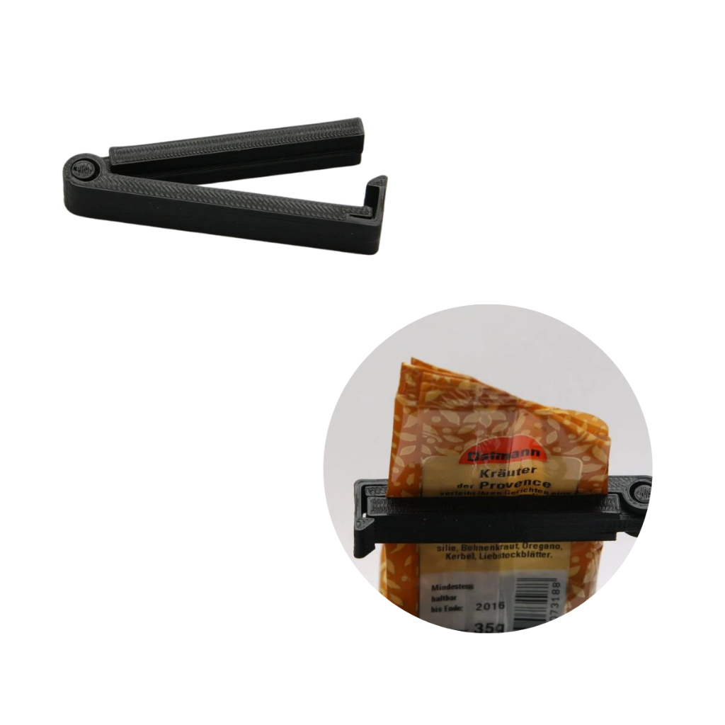 Clips Fechador De Embalagens Saco De Alimentos