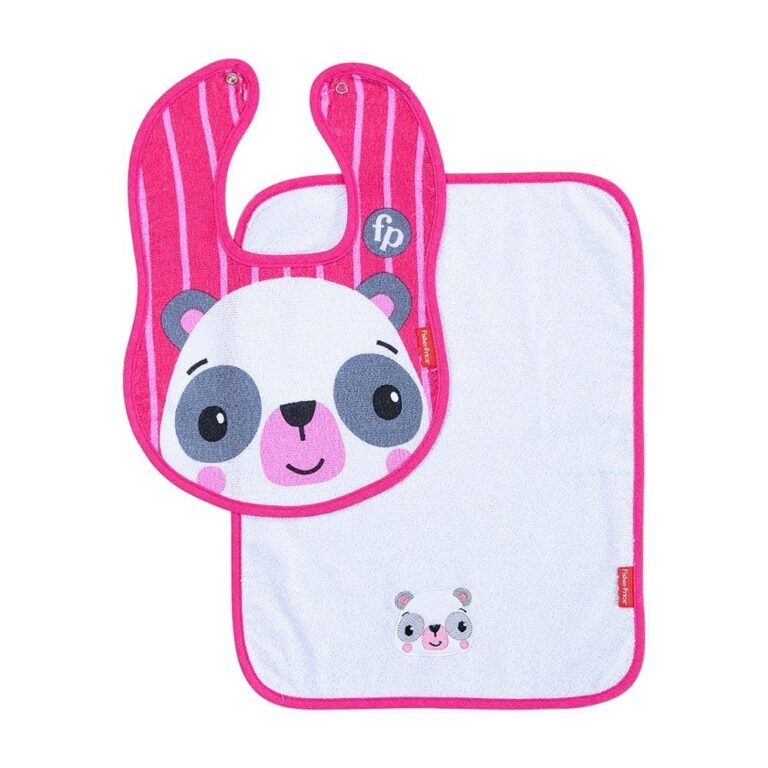 KIT PAPINHA BABADOR ANATÔMICO COM TOALHA FISHER P