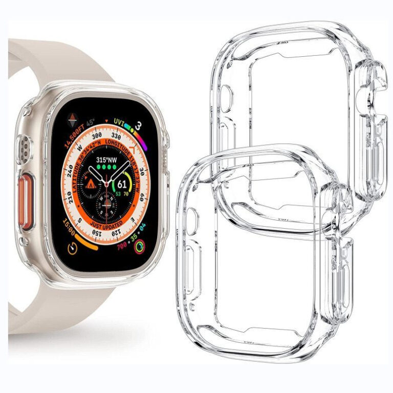 Capa Case SmartWatch Película Fechada em silicone
