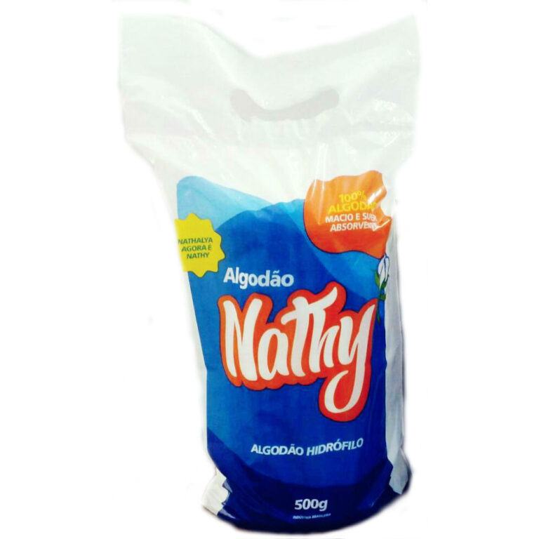 Algodão Hidrófilo Em Rolo 500g – Nathy