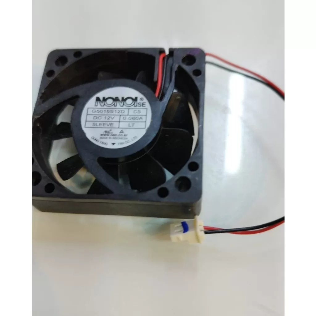 Novo NONOISE 5015 G5015S12D CS DC12V 0.080A 5CM Ventilador de refrigeração Ultra silencioso