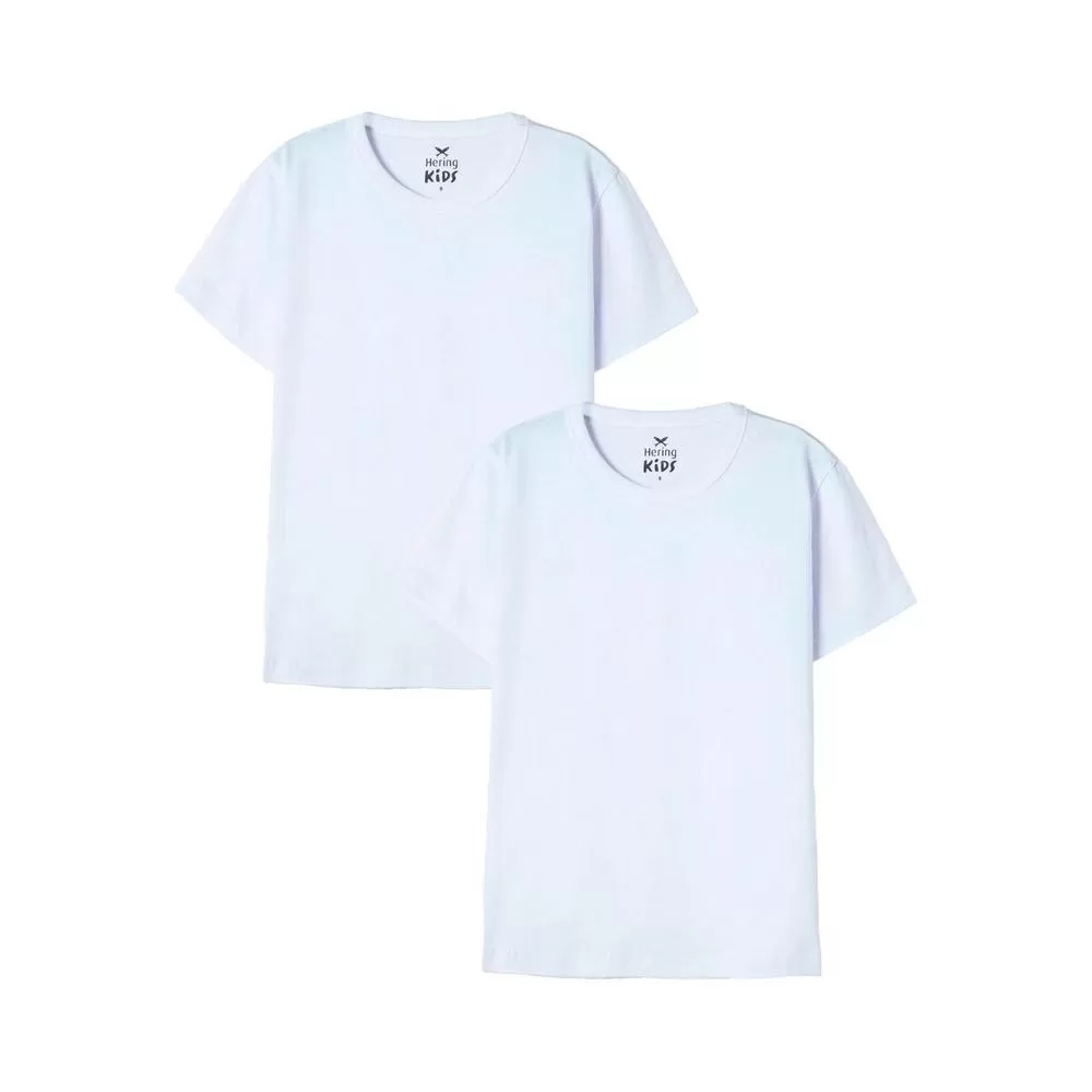 Kit com 2 Camisetas Infantil Hering 5dyr