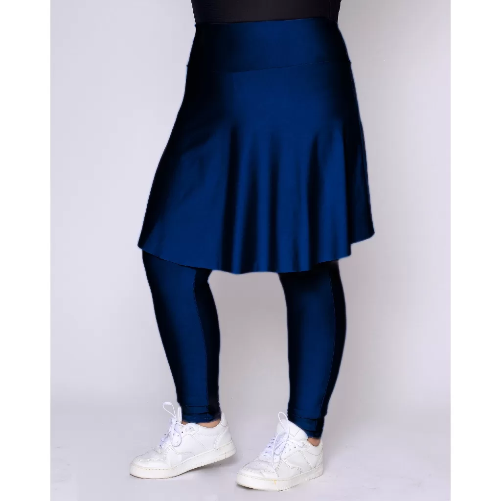 Saia Calça Com Bolso Para Academia Plus Size