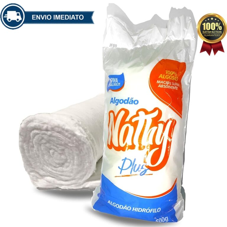 Algodão Hidrófilo Em Rolo 500g, 250g
