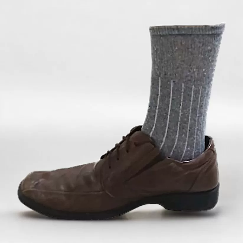 Kit 3 Meia Casual Cano Alto Masculina Adulto Confortável Respirável Formal Barata 39a43