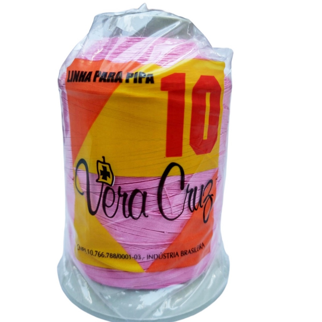Linha Vera Cruz 1000 Jardas Fio 10 Forte Para Pipa Resistente