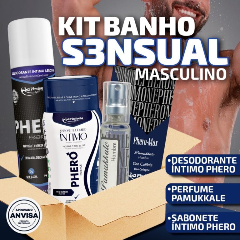 KIT MASCULINO ÍNTIMO PARA ATRAÇÃO SEXUAL –
