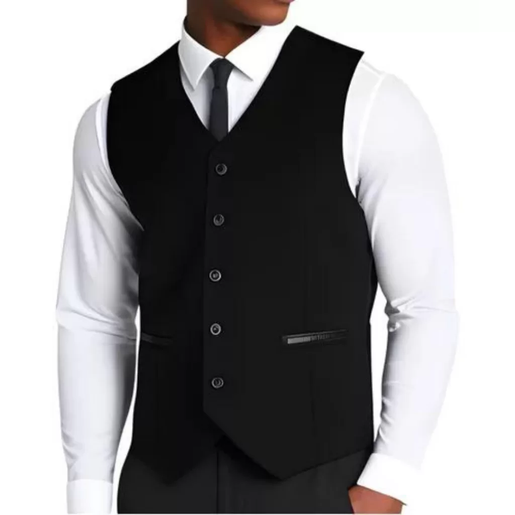 Colete Social Slim Ajustável Masculino P/ Baristas, Garçons – Promoçao