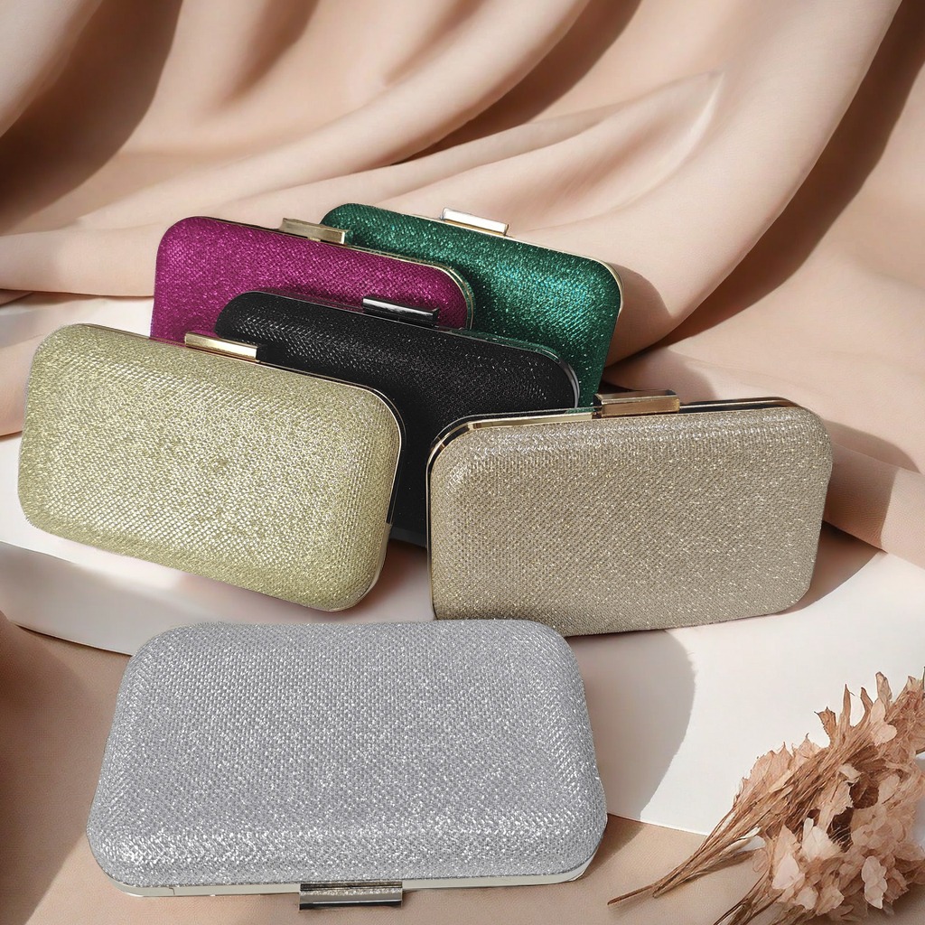 Bolsa clutch festa Casament bolsa com brilho de fest Carteira Feminina Com Glitter WT168-18