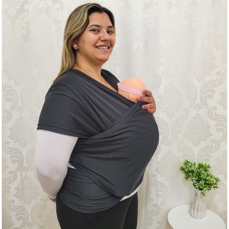 Canguru de Bebê Wrap Sling Malha 5MT – Vár