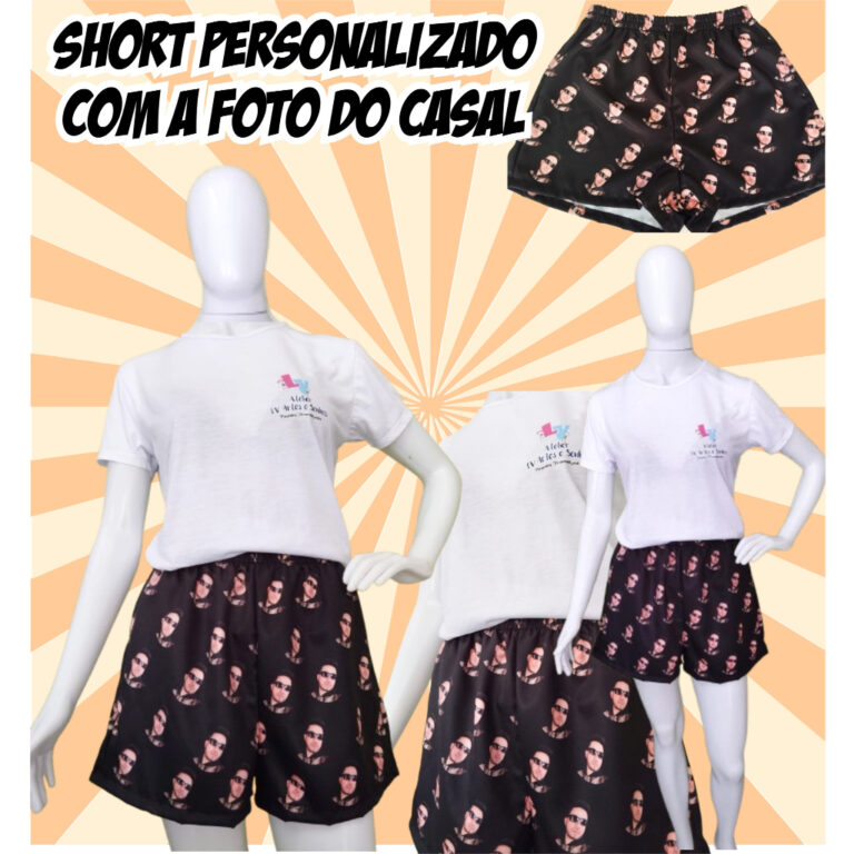 Shorts Personalizado com Foto (unidade)