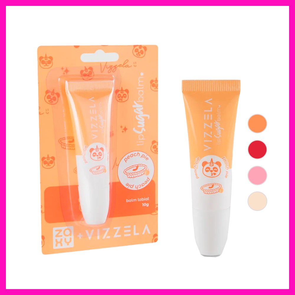 Vizzela Balm Labial Hidratante 10g (Promove Hidratação e Proteção dos Lábios)