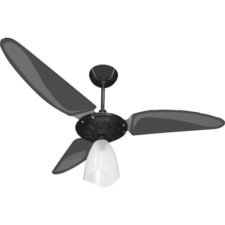Ventilador de Teto Laura 1200 – 127V Preto/F