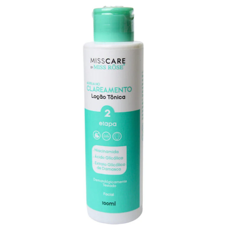 Miss Rôse Loção Tônica Clareamento 100ml