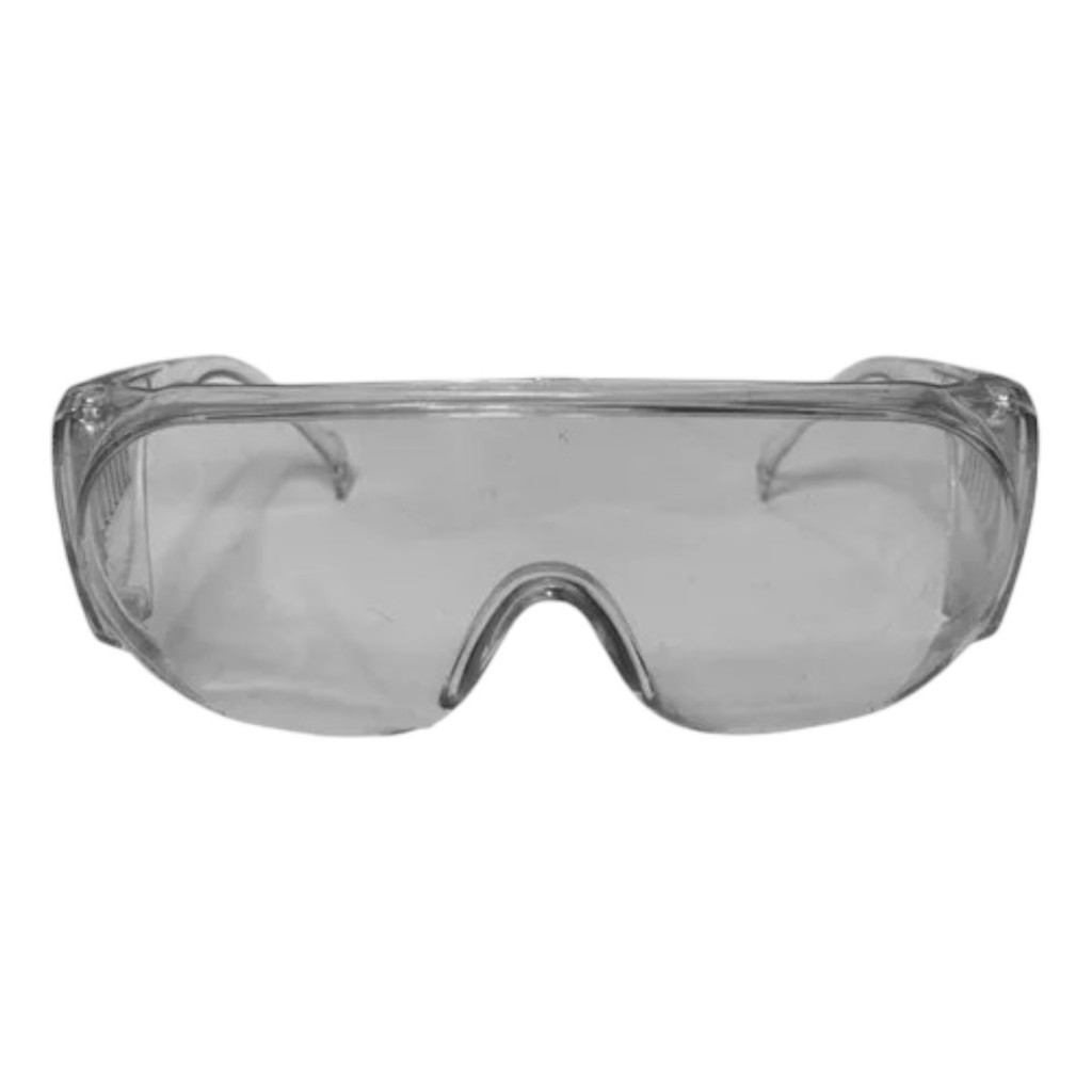 Óculos De Segurança Incolor Panda Leve Resistente Proteção Procedimentos Estética Estek