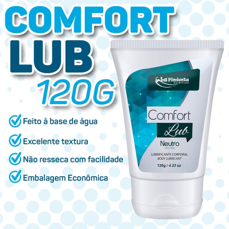 LUBRIFICANTE ÍNTIMO COMFORT 120 TOQUE CONFORTÁVE
